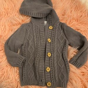 Gray Cardigan Sweater by Carter’s